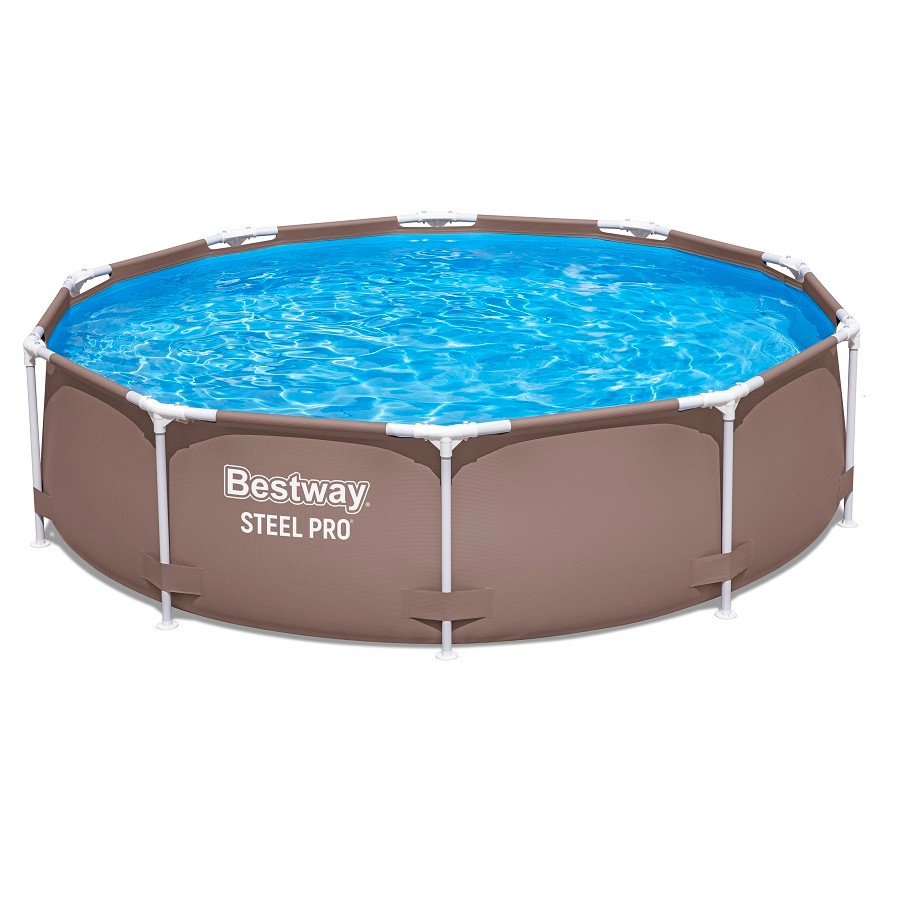 Piscina BESTWAY 5000 Litros Estrutural Standard Prestige BROWN Marrom ...
