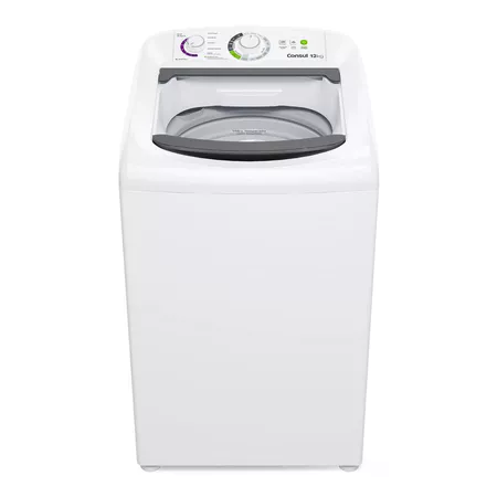 Máquina de Lavar Consul 12Kg Branca com Dosagem Econômica e Ciclo Edredom - CWH12BB