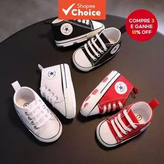 Tênis Esportivos De Lona Para Bebês Meninos E Meninas Recém-Nascidos – Primeiros Caminhantes Antiderrapantes Com Sola Ma em Oferta na Shopee