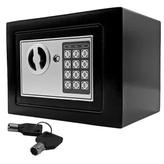 Cofre Eletrônico Digital 2 Chaves e Senha em Oferta na Shopee