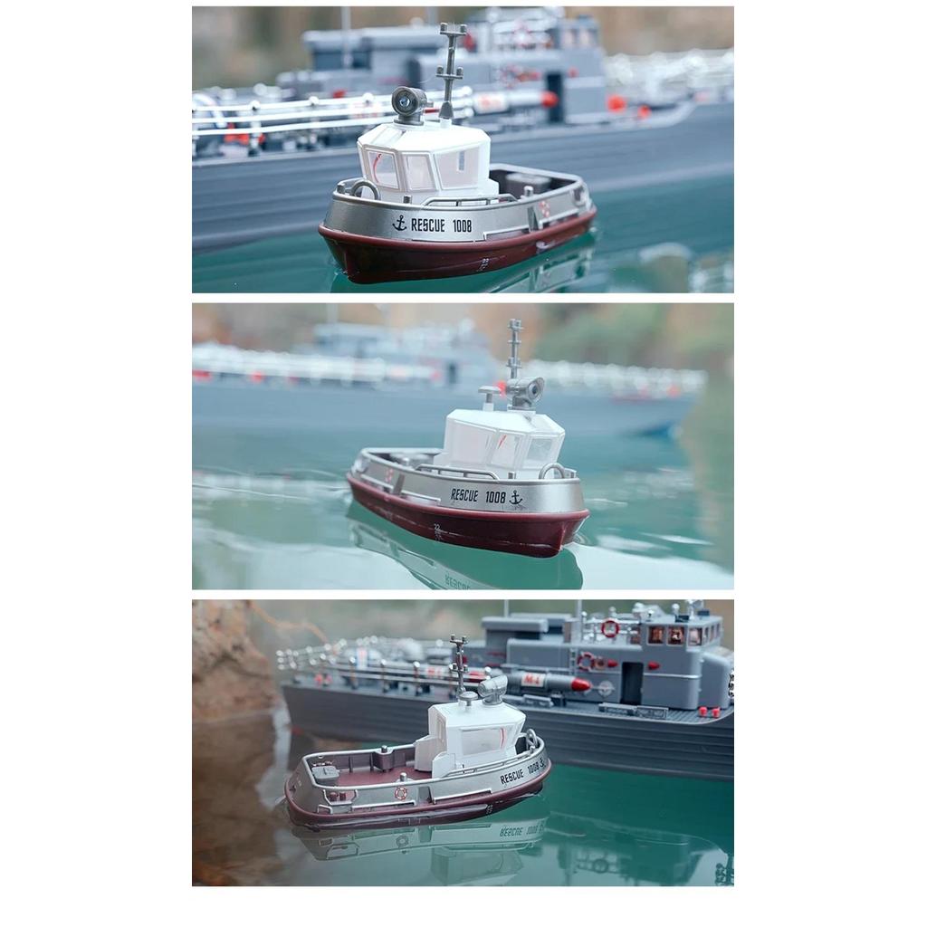 AJENNIFER RC Tugboat , Luz LED Motores Duplos Navio De Controle Remoto ...