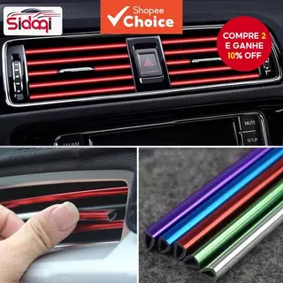 10 Pçs 20cm Tomada de Ar Condicionado Decorativa para Carro Bezza Axia Alza Myvi Waja Guarnição em Oferta na Shopee