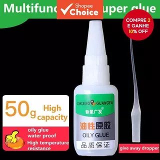 Cola Multiuso Forte Adesiva À Base De Óleo De Alta Viscosidade Para Reparos De Metais De Madeira De Plástico De Sapatos em Oferta na Shopee