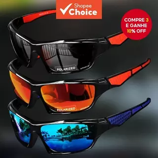 Óculos De Sol Polarizados Esportivos Retrô Com Lentes Fotocromáticas : Antirreflexo UV400 Para Atividades Ao Ar Livre , em Oferta na Shopee
