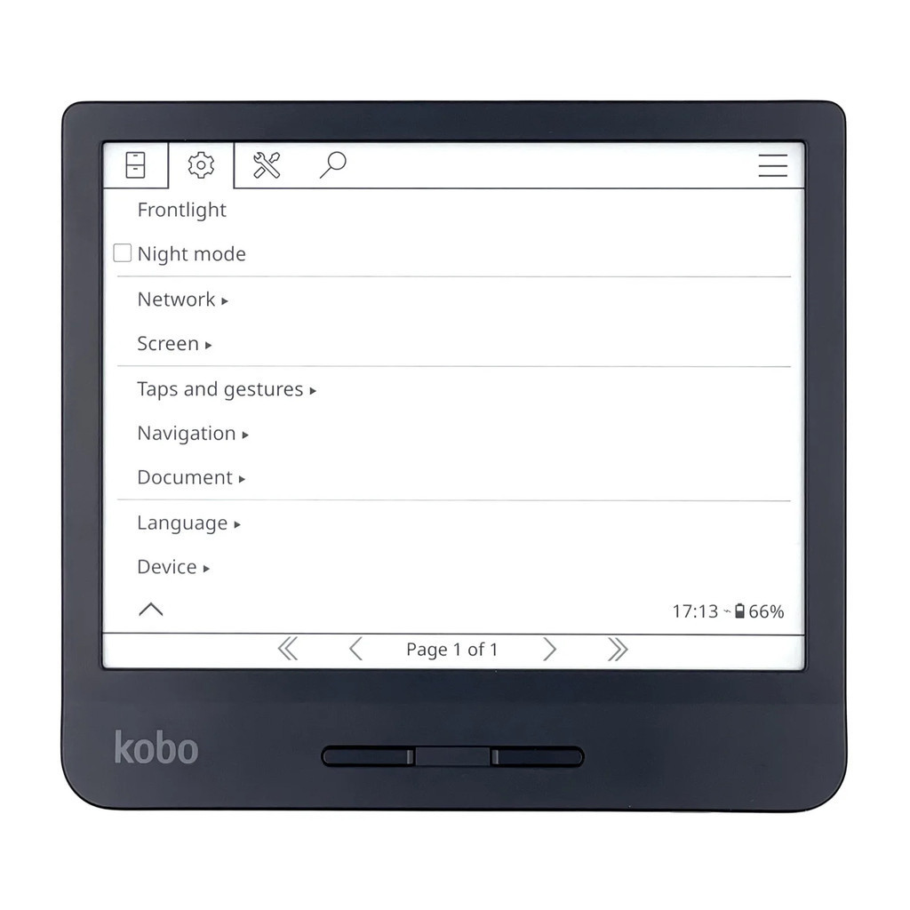 kobo libra H2O 7.0インチ ブラック Leitor De E-book KOBO Libra H2O 7 