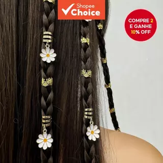 45 Peças Grampos De Cabelo Margarida Óleo Pingando Flor Acessórios Moda Simples Exclusivo Para Mulheres Meninas em Oferta na Shopee