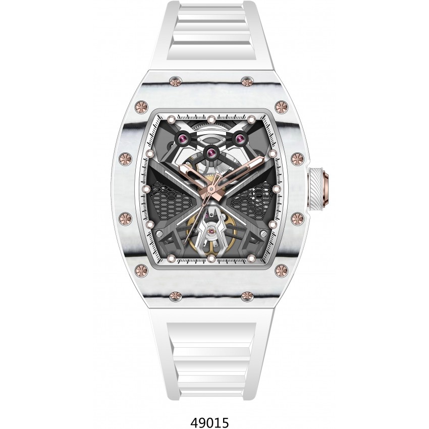 Relógio Masculino Automático Invicta 49015 S1 Rally Esqueleto