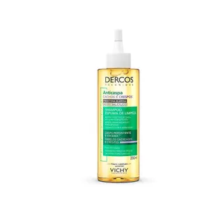 VICHY DERCOS ANTICASPA SHAMPOO ESPUMA LIMPEZA 200ML em Oferta na Shopee