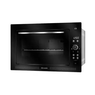Forno Elétrico de Embutir Digital Mueller 50 Litros Preto 127V - MFE50L em Oferta na Shopee
