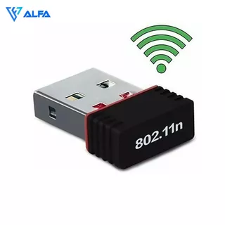 Adaptador USB Wi-Fi Mini Nano 802.11n | Receptor Sem Fio para Computador e Notebook