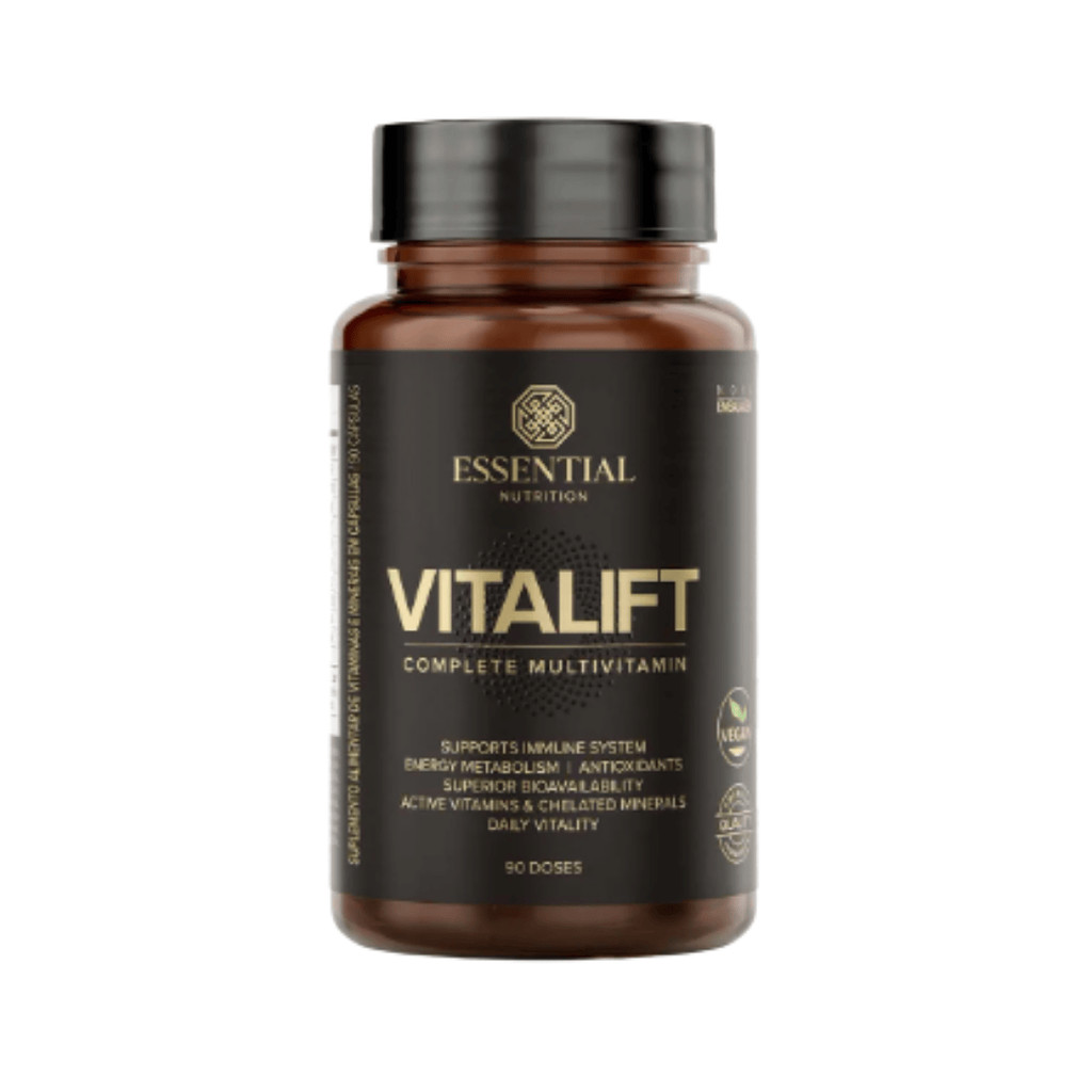 Vitalift Vitamina para dar Energia 90 caps Essential Nutrition - Melhor ...