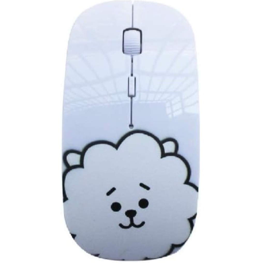 Mouse Sem Fio Portátil BTS Para Notebook/Pc a Pilha | Shopee Brasil
