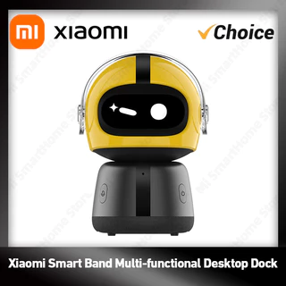 Original Xiaomi Smart Band 10/9/8 Multi-Função Dock-Expressão Facial LED Despertador , Desktop E-Pet Companion , Reprodu