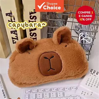 Estojo De Pelúcia Pibala , Bolsa De Armazenamento De Desenhos Animados De Grande Capacidade Para Estudantes Organizador em Oferta na Shopee