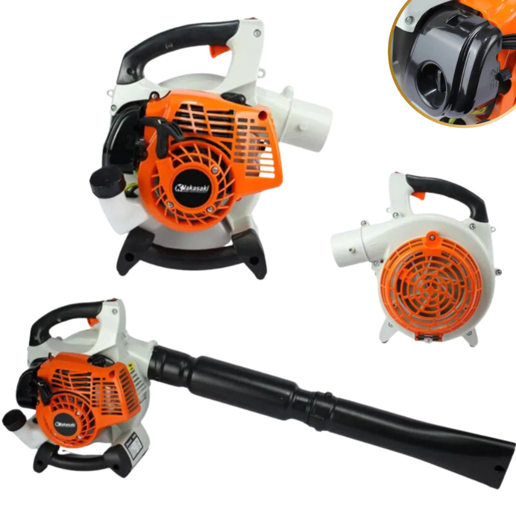 Soprador De Folhas A Gasolina Profissional Potente 33Cc Nakasaki ...