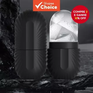 Rolo De Gelo De 1 Peça Para Rosto , Olhos E Pescoço Melhorar O Brilho Natural , Ferramenta Facial Reutilizável em Oferta na Shopee