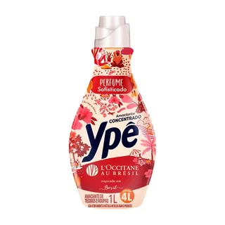 Amaciante Ypê Concentrado L'Occitane au Brésil 1L - Embalagem com 12 Unidades em Oferta na Shopee