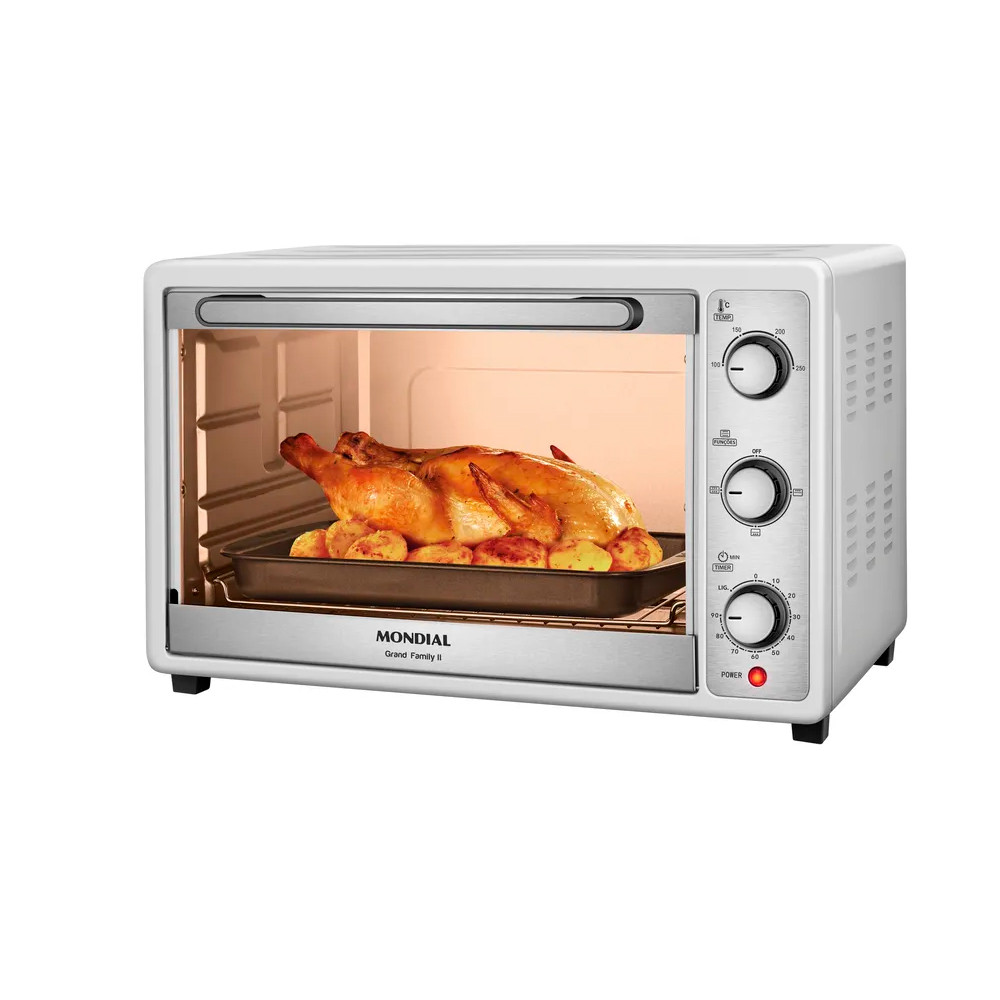 Forno Elétrico Mondial Grand Family Ii Frn-52-w 52l 220v