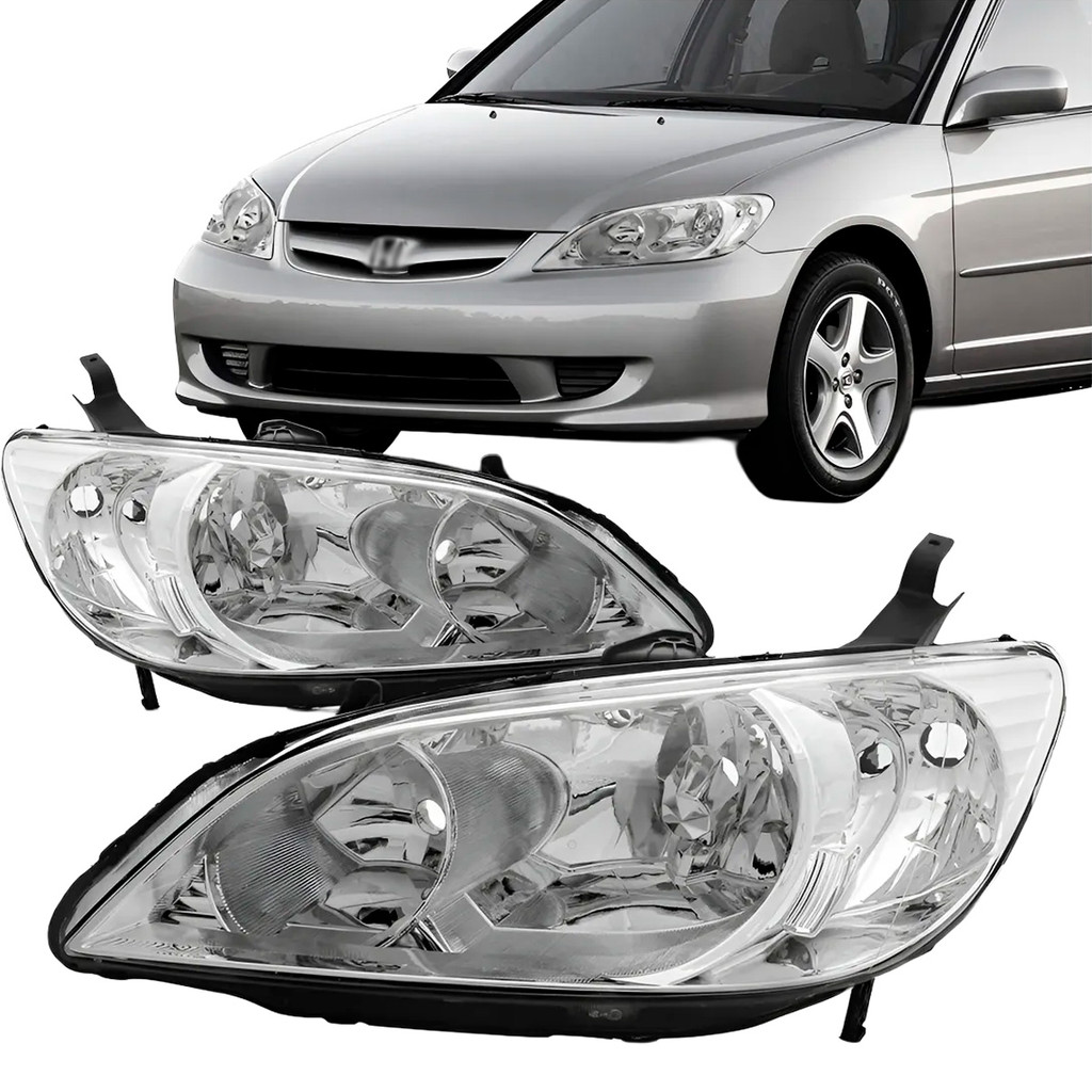 Farol Civic 2004 2005 2006 Manual | Shopee Brasil