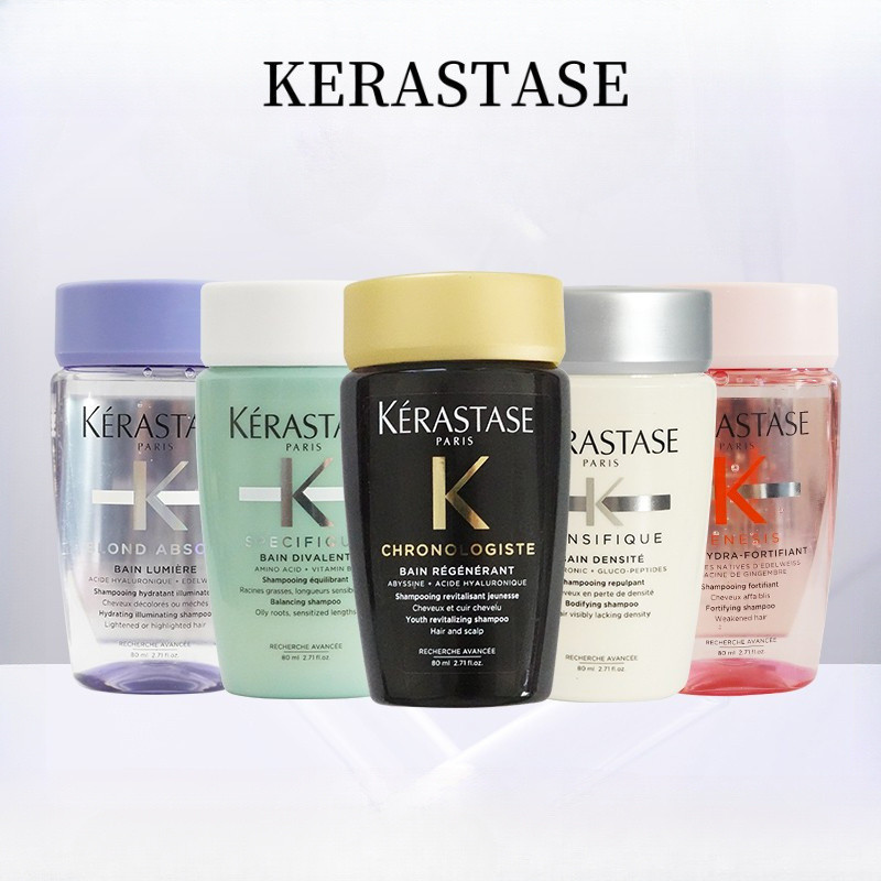 KERASTASE Shampoo Black Diamond Vitality Ginger Platinum Dupla Função ...
