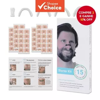 Dilatador Nasal Sono Dilatadores De Respiração Kit Inicial Nariz Respirar Tiras Auxiliar Reduzir Ronco em Oferta na Shopee