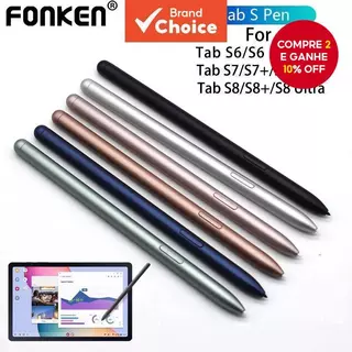 Caneta FONKEN S Para Samsung Tab S6 Lite/S7/S8 Series-Substituição De Stylus em Oferta na Shopee