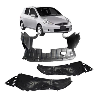 Par Parabarro Para Honda Fit 2003 A 2008 Com Defletor
