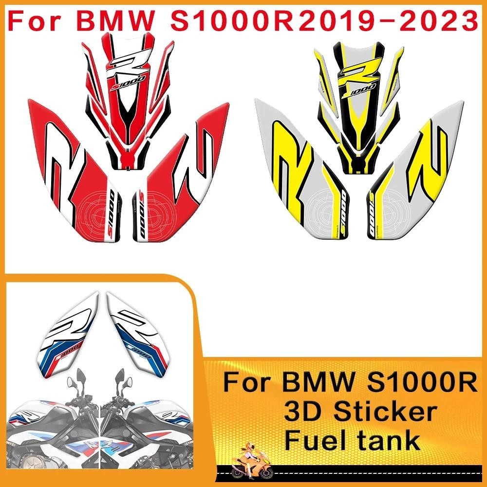GQUIKGW Adesivo per Moto per BMW S1000RR S1000 RR 2019-2022 2023 Adesivi per Decalcomanie per Protezione della Testa del Motociclo (Color : Red