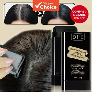 Bastão Temporário De Cor Para Barba E Cabelo , Cobertura Rápida Correção em Oferta na Shopee