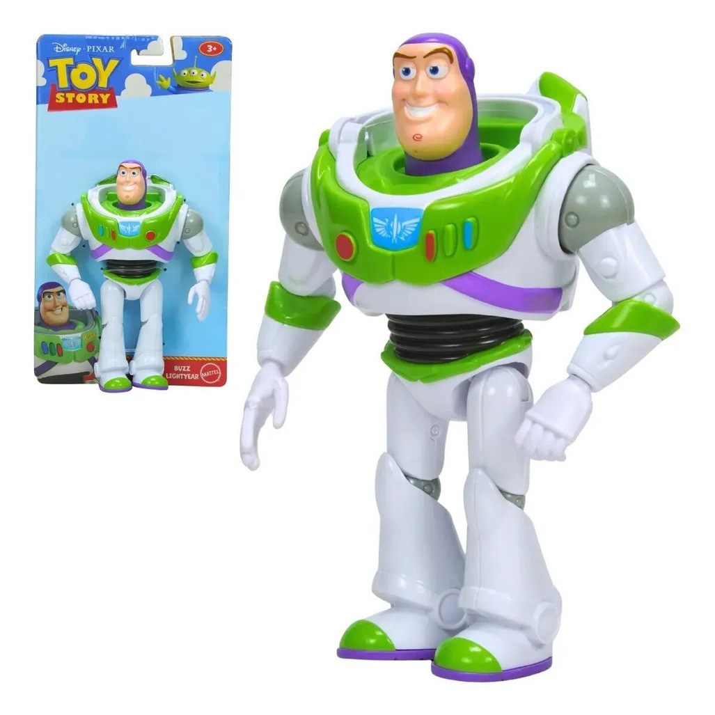 Boneco Buz Toy Story Basic 24 CM JCV94 Mattel | Shopee Brasil