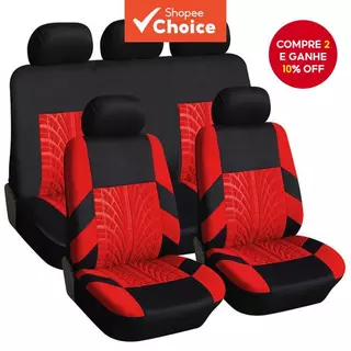 Capas Universais Para Assento De Carro , Conjunto Completo De 5 Assentos , Protetores De Poliéster , Acessórios Automoti em Oferta na Shopee