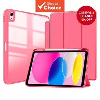 Adequado Para iPad 10a Geração 2022 10.9 Polegadas À Prova De Choque Híbrido Triplo Suporte Capa Protetora Inteligente C em Oferta na Shopee
