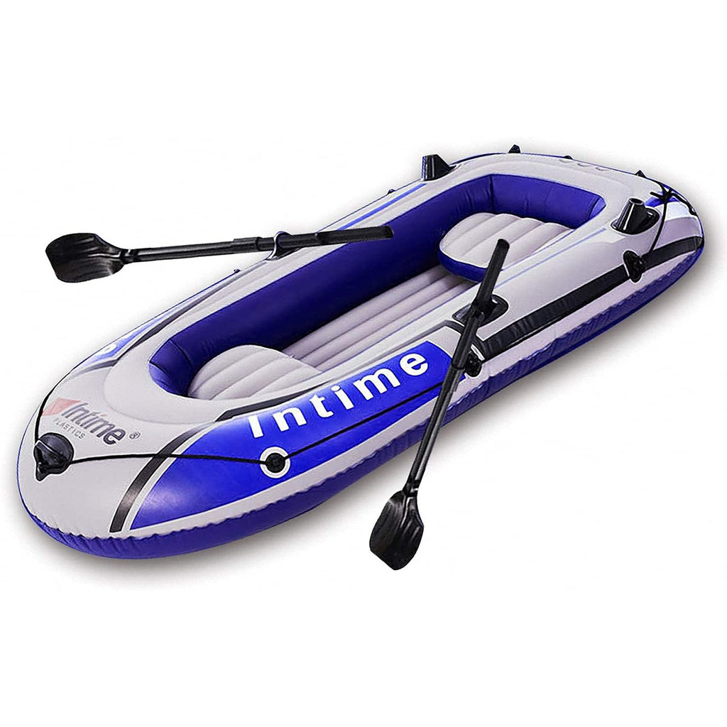 Bote Inflavel Barco Intime 3 Pessoas Reforçado Inflador Remo Passeio ...