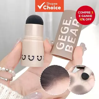 Pó De Linha Fina Gegebear-À Prova D'água , De Suor , Preenchimento Natural E Cobertura Para Cabelos Finos em Oferta na Shopee