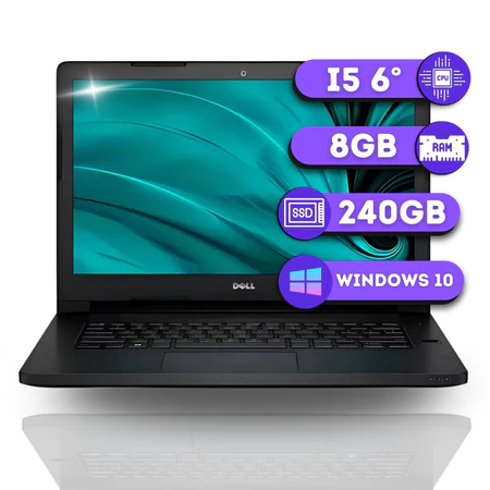 Notebook Dell Latitude 3470 Core I5 6° 8gb Ssd240gb Trabalho Office Escritório Planilha Execel Word