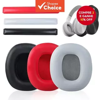 Capa De Almofada Do Fone De Ouvido Esponja Earmuffs Fones Para Walker W800BT W808BT W800X K830 K815P G1 em Oferta na Shopee