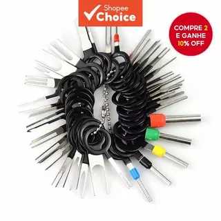 Kit De Ferramentas De Desmontagem De Terminal Automotivo-Extrator De Conector De Fio 3/8/18/38/41 Unidades Para Reparo D em Oferta na Shopee