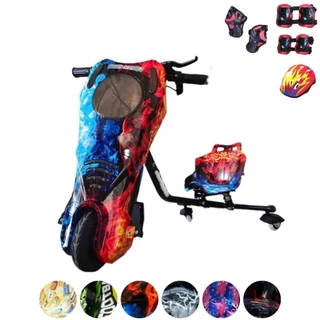 Triciclo Elétrico Drift com Acelerador Buzina e Freio 350W Led Bluetooth Marisa em Oferta na Shopee