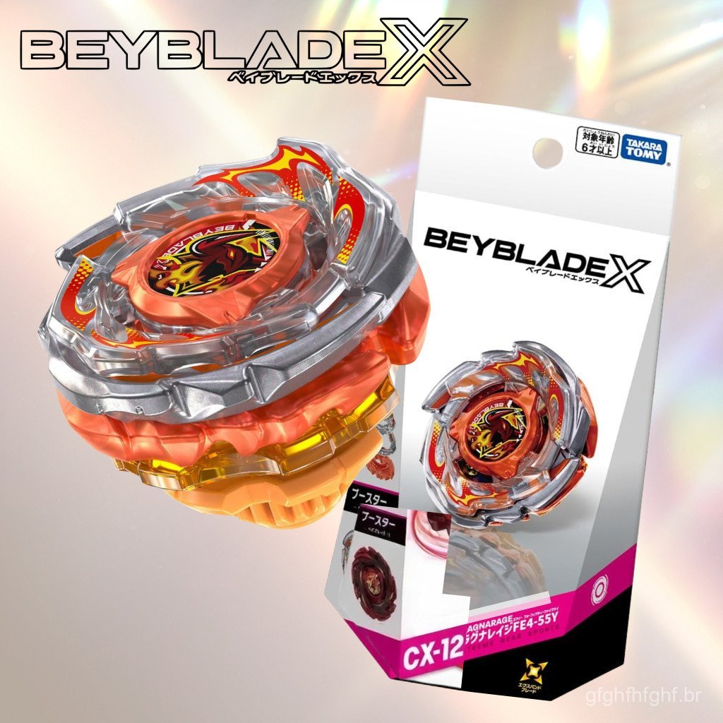 TAKARA TOMY Beyblade X CX-15 Booster Raguna Rage FE4-55Y | Shopee Brasil