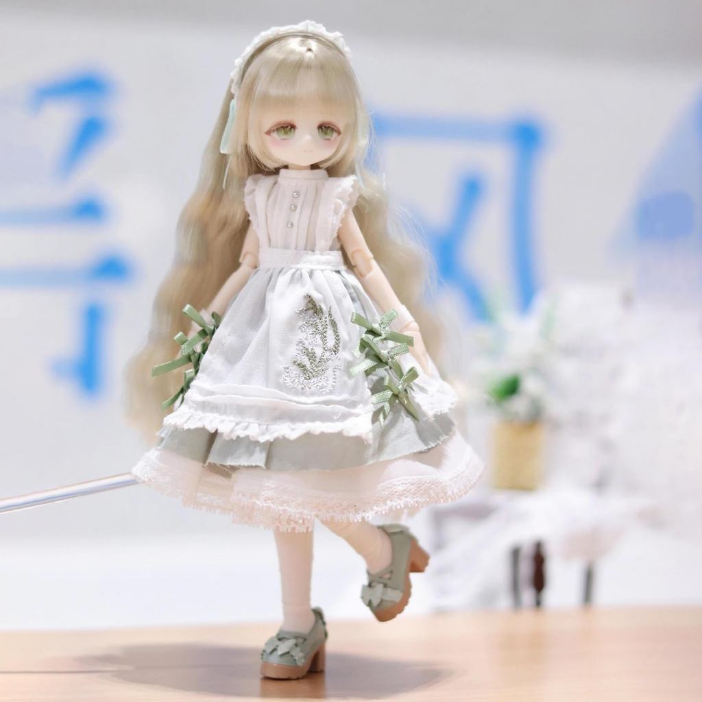 Boneca MJD em escala 1/8, figura articulada de anime. Adequada