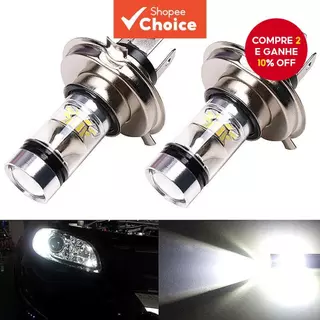Carro H4 H7 8000K Feixe 20-LED Luz De Nevoeiro Condução DRL Lâmpada Branca Para Acessório Do Automóvel em Oferta na Shopee