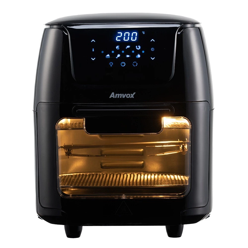 Fritadeira Elétrica Sem Óleo Digital Air Fryer 12L 1700W ARF-1222 Oven Amvox