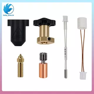 [lesley_jones.br] Kit HOTEND Atualizado Para K1/K1 MAX De Bloco De Aquecimento Cerâmico Extrusora Preto