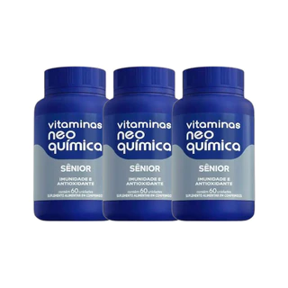 Kit 3x Vitamina Sênior 50+ Com 60 Comprimidos - Neo Química em Oferta na Shopee