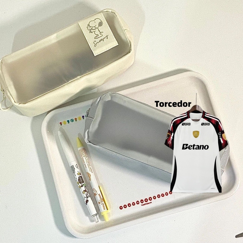 Estojo de Lápis Snoopy Bolsa de Armazenamento de Papelaria Presente Prêmio Suprimentos para Estudantes Suprimentos de Es