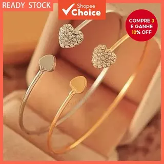 Pulseira Feminina Elegante Em Ouro E Prata , Presente Perfeito Para Qualquer Ocasião em Oferta na Shopee