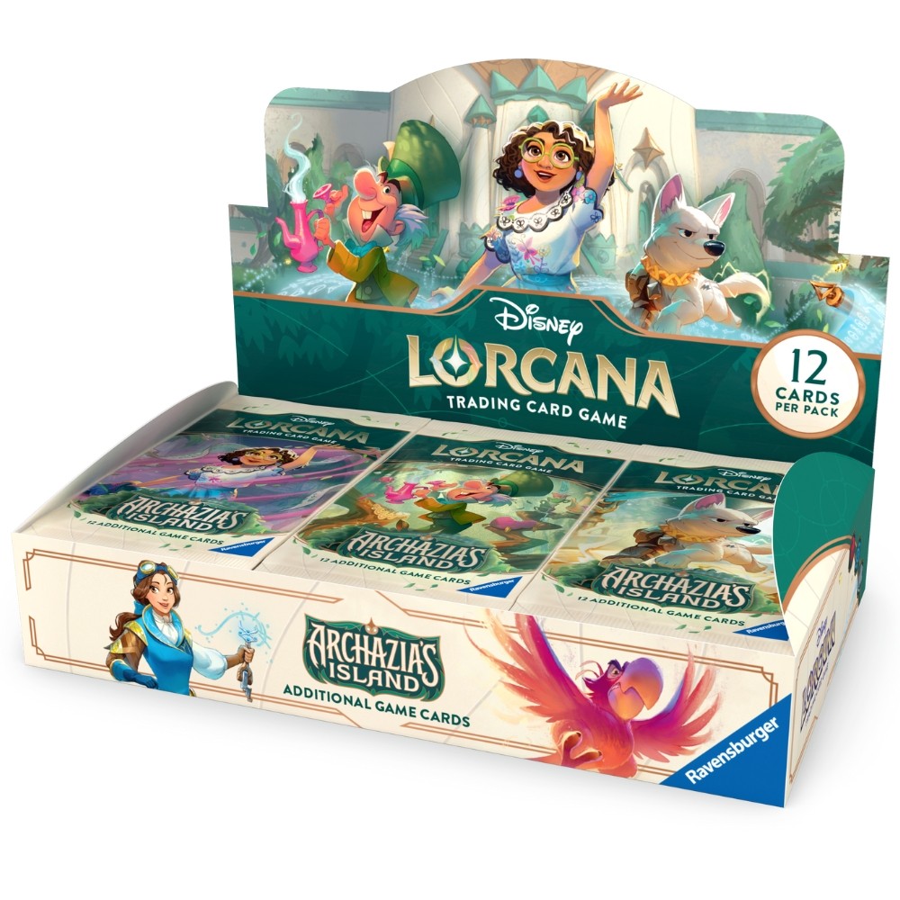BOOSTER BOX DISNEY LORCANA SET 7 ARCHAZIA'S ISLAND CARD PACKS