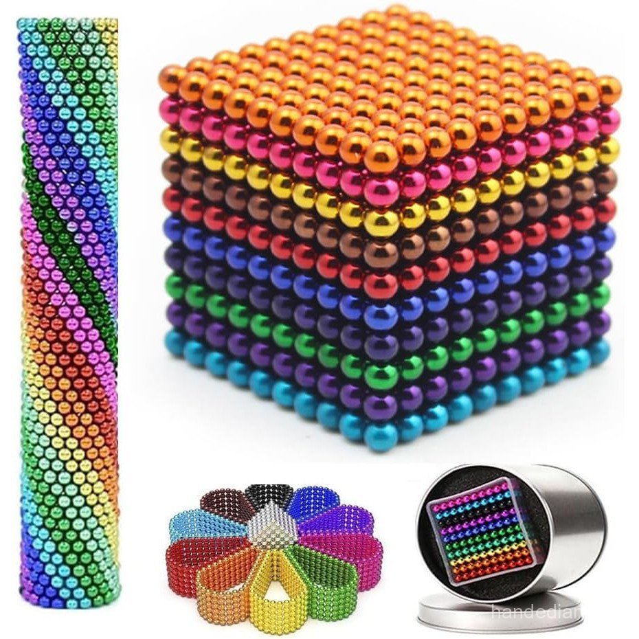 8 Bolas Magnéticas Anti-Estrés – Juguete Sensorial Para Manos Ocupadas Y Mente Relajada, Alivia Ansiedad Fidgeting
