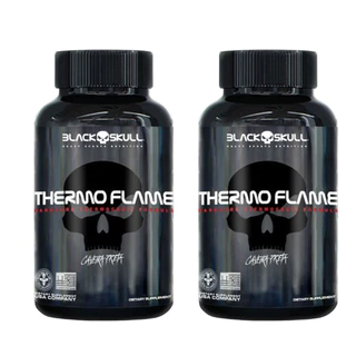 TERMOGÊNICO THERMO FLAME 60 CAPS - BLACK SKULL