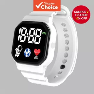 Relógio Esportivo Multifuncional Elegante Com Display Digital LED Para Presente Masculino em Oferta na Shopee